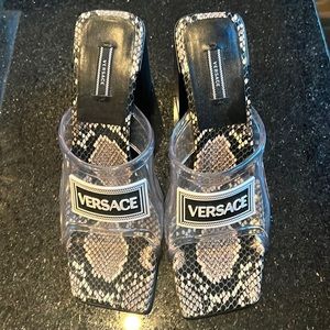 Versace pvc sandals